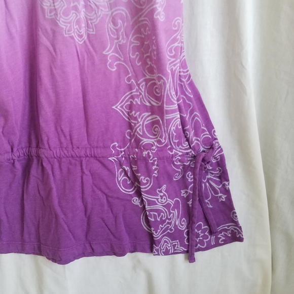 Purple Tunic Coverup - Picture 4 of 9